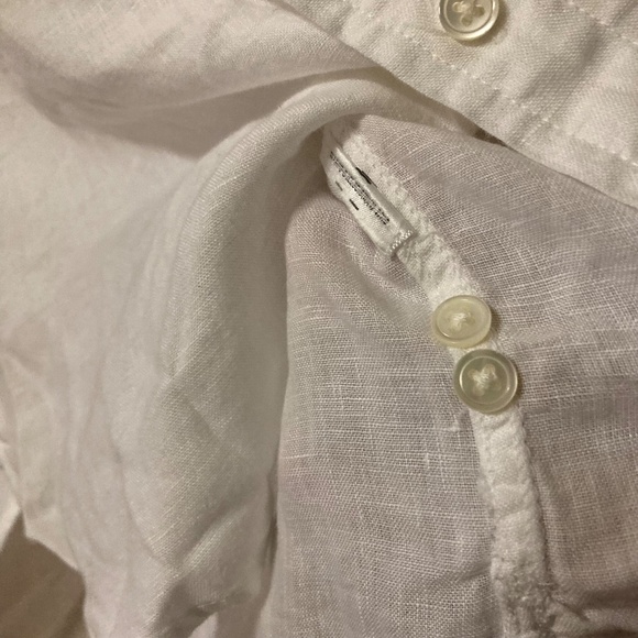 Ralph Lauren White Cotton Button Down Shirt - Picture 13 of 13